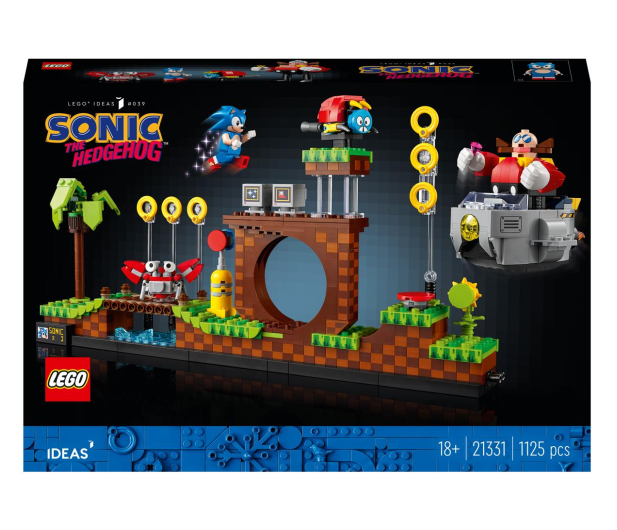 LEGO Ideas 21331 Sonic the Hedgehog™ – Strefa Zielonego Wzgórza - 1088233 - zdjęcie